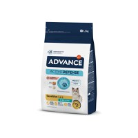 ADVANCE Sensitive Care Sterilised, Somon, hrană uscată pisici sterilizate, sistem digestiv, 1.5kg - 1