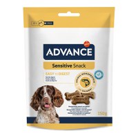 ADVANCE Sensitive Snack, XS-XL, Somon, hrană uscată câini, sistem digestiv, 150g - 1