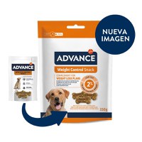 ADVANCE Weigth Control Snack, XS-XL, punguță recompense câini, obezitate, 150g - 3