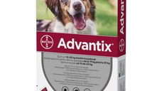 ADVANTIX, deparazitare externă câini, pipetă repelentă ADVANTIX 250, deparazitare externă câini, pipetă repelentă, M(10 - 25kg), 1buc