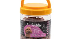 AGILITY Bucăți Inimioară, XS-XL, Iepure și Rață, găletușa recompense câini, 500g