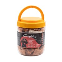 AGILITY Cubulețe, XS-XL, Vită, găletușa recompense câini, 300g - 1