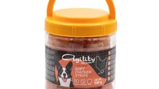 AGILITY Fâșii, XS-XL, Pui, punguță recompense câini, 500g