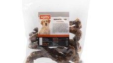 AGILITY Gâturi de Rață, XS-XL, punguță recompense naturale deshidratate câini, 500g