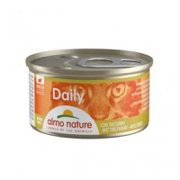 ALMO NATURE Daily Cat, Curcan, conservă hrană umedă fără cereale pisici, (pate), 85g - 1