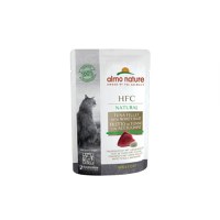 ALMO NATURE HFC, Ton și Hamsii, plic hrană umedă pisici, (în supă), 55g - 1