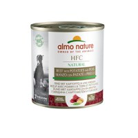 ALMO NATURE HFC, XS-XL, Vită și Cartofi, conservă hrană umedă câini, (în supă), 280g - 1