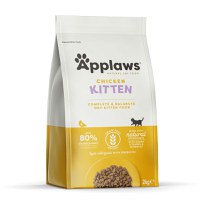 APPLAWS Kitten, Pui, hrană uscată pisici junior, 2kg - 1