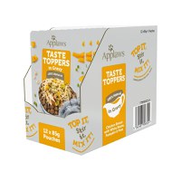 APPLAWS Taste Toppers, XS-XL, Pui și Legume, plic hrană umedă monoproteică fără cereale câini, (în sos), 85g - 3