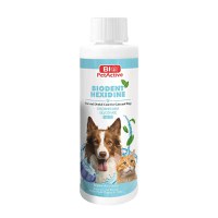 BIO PETACTIVE Biodent Hexidine, apă de gură soluție câini, antibacteriană, împrospătarea respirației, flacon, sensibilități dentare, 250ml - 1