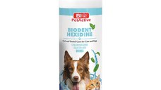 BIO PETACTIVE Biodent Hexidine, apă de gură soluție câini, antibacteriană, împrospătarea respirației, flacon, sensibilități dentare, 250ml