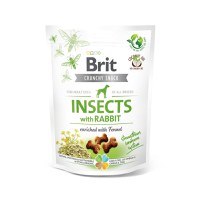 BRIT Care Crunchy Cracker, Insecte și Iepure cu Chimen, recompense fără cereale câini, 200g - 1