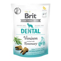 BRIT Care Functional Snack Dental, Vânat cu Rozmarin, recompense funționale fără cereale câini, sensibilități dentare, 150g - 1