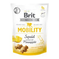 BRIT Care Functional Snack Mobility, Calamar cu Ananas, recompense funționale fără cereale câini, sensibilitati articulare, 150g - 1