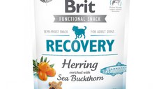 BRIT Care Functional Snack Recovery, Hering cu Cătină albă, recompense funționale fără cereale câini, convalescență, 150g