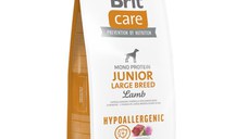 BRIT Care Hypoallergenic, L-XL, Miel, hrană uscată monoproteică câini junior, sistem imunitar & alergii BRIT Care Hypoallergenic Junior Large Breed, L-XL, Miel, hrană uscată monoproteică câini junior, sistem imunitar & alergii, 12kg