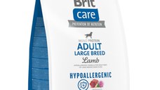 BRIT Care Hypoallergenic, L-XL, Miel, hrană uscată monoproteică câini, sistem imunitar & alergii BRIT Care Hypoallergenic Adult Large Breed, L-XL, Miel, hrană uscată monoproteică câini, sistem imunitar & alergii, 3kg