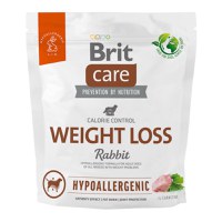 BRIT Care Hypoallergenic Weight loss, XS-XL, Iepure, hrană uscată câini, sistem imunitar & alergii, obezitate, 1kg - 1