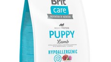 BRIT Care Hypoallergenic, XS-XL, Miel, hrană uscată monoproteică câini junior, sistem imunitar & alergii BRIT Care Hypoallergenic Puppy, XS-XL, Miel, hrană uscată monoproteică câini junior, sistem imunitar & alergii, 3kg