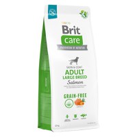 BRIT Care, L-XL, Somon, hrană uscată fără cereale câini, piele & blană BRIT Care Grain-Free Adult Large Breed, L-XL, Somon, hrană uscată fără cereale câini, piele & blană, 12kg - 1