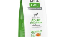 BRIT Care, L-XL, Somon, hrană uscată fără cereale câini, piele & blană BRIT Care Grain-Free Adult Large Breed, L-XL, Somon, hrană uscată fără cereale câini, piele & blană, 12kg