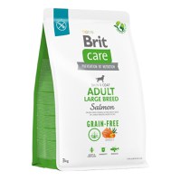 BRIT Care, L-XL, Somon, hrană uscată fără cereale câini, piele & blană BRIT Care Grain-Free Adult Large Breed, L-XL, Somon, hrană uscată fără cereale câini, piele & blană, 3kg - 1