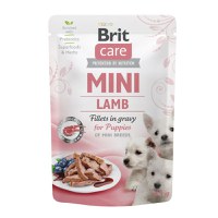 BRIT Care Mini Puppy, XS-S, File Miel, plic hrană umedă câini junior, (în sos), 85g - 1