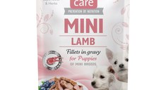 BRIT Care Mini Puppy, XS-S, File Miel, plic hrană umedă câini junior, (în sos), 85g