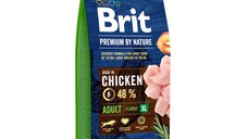 BRIT Premium By Nature Adult Giant Breed, XL, Pui, hrană uscată câini, 15kg