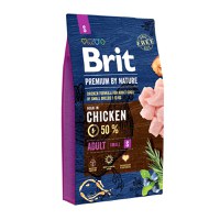 BRIT Premium By Nature Adult Small Breed, XS-S, Pui, hrană uscată câini, 8kg - 1