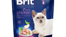 BRIT Premium by Nature, Pui, hrană uscată pisici, 800g