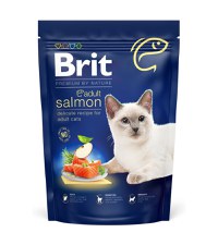 BRIT Premium by Nature, Somon, hrană uscată pisici, 800g - 1