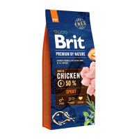 BRIT Premium By Nature Sport, Pui, hrană uscată câini, activitate intensă, 15kg - 1