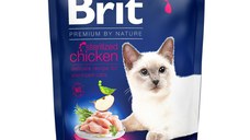 BRIT Premium by Nature Sterilised, Pui, hrană uscată pisici, 1.5kg