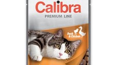 Calibra Cat Pouch Premium Adult Duck and Chicken 100 g