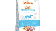 Calibra Dog Life Adult Large Breed cu Pui, 12kg+2kg GRATUIT