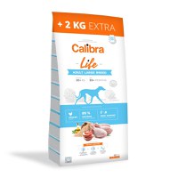 Calibra Dog Life Adult Large Breed cu Pui, 12kg+2kg GRATUIT - 1