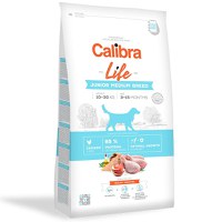 Calibra Dog Life Junior Medium Breed cu Pui, 12 Kg - 1