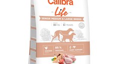 Calibra Dog Life Senior Medium & Large Breed cu Pui, 2.5 Kg