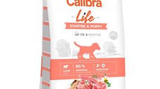 Calibra Dog Life Starter & Puppy cu Miel, 12 Kg