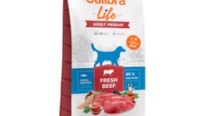 CALIBRA Life Adult Medium, M, Vită, hrană uscată monoproteică câini, 2.5kg