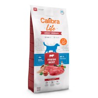 CALIBRA Life Adult Medium, M, Vită, hrană uscată monoproteică câini, 2.5kg - 1