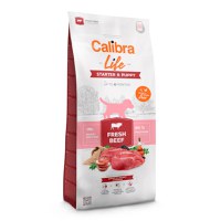 CALIBRA Life Starter&Puppy, XS-XL, Vită, hrană uscată monoproteică câini junior, 12kg - 1