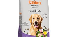 CALIBRA Premium Line Senior & Light, Pui, hrană uscată câini senior, 12kg