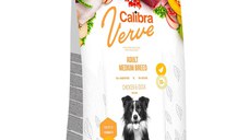 CALIBRA Verve GF M, Pui și Rată, hrană uscată fără cereale câini, 2kg