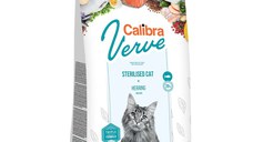 CALIBRA Verve GF Sterilised, Hering, hrană uscată fară cereale pisici sterilizate, 3.5kg