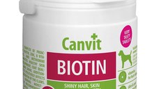 CANVIT Biotin, supliment piele & blană câini CANVIT Biotin, XS-S, supliment piele & blană câini, flacon, 230g