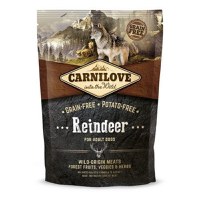 CARNILOVE Adult S-XL, Ren, hrană uscată fără cereale câini, 1.5kg - 1