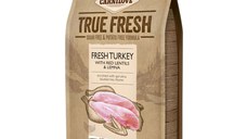 CARNILOVE True Fresh Adult S-XL, Curcan proaspăt cu linte roșie, hrană uscată fără cereale câini, 1.4kg