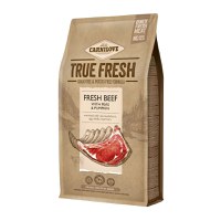 CARNILOVE True Fresh Adult S-XL, Vită proaspătă cu mazăre și dovleac, hrană uscată fără cereale câini, 1.4kg - 1